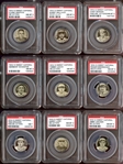1910-12 P2 Sweet Caporal Pins Group of (35) All PSA Graded with Stars and HOFers