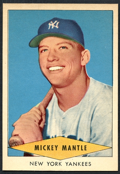 1954 Red Heart Mickey Mantle PSA Altered