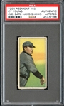 1909-11 T206 Cy Young Cleveland, Bare Hand Shows PSA Authentic