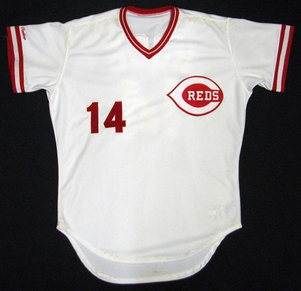 1987 Pete Rose Cincinnati Reds Game-Used Coachs Jersey