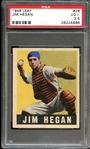 1948 Leaf #28 Jim Hegan PSA 3.5 VG+