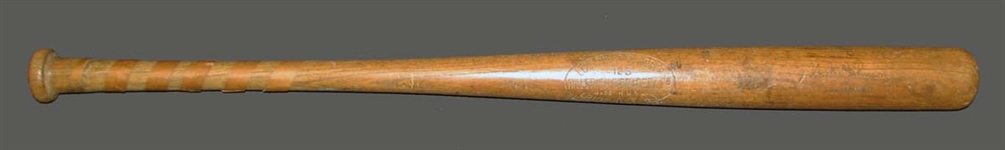 Spectacular 1925-31 Walter Johnson Game-Used Louisville Slugger Bat PSA/DNA GU 8