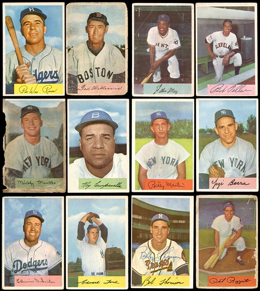 1954 Bowman Complete Set with Williams