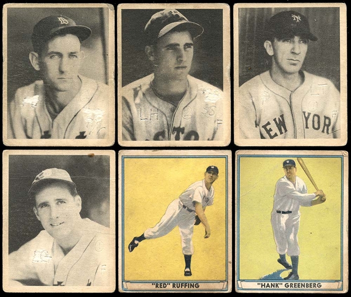 1939-41 Play Ball Group of (27) Cards with Hall of Famers