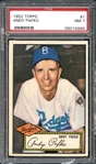 1952 Topps #1 Andy Pafko PSA 7 NM