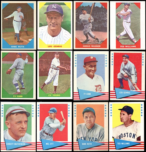 1960 & 1961 Fleer Baseball Complete Set