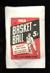 Extremely Scarce 1968 Topps Test Basketball Unopened Pack (Three Cards) BBCE