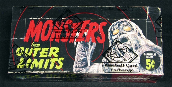 1964 Topps Outer Limits Full Unopened Wax Box BBCE