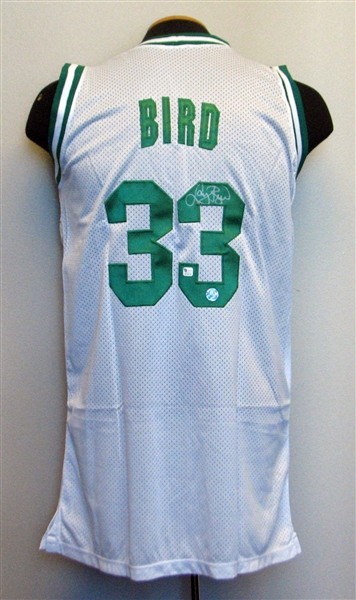 Larry Bird Signed Boston Celtics Jersey
