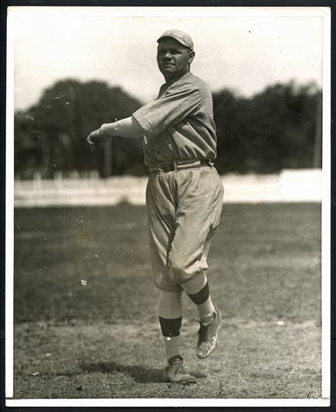 Tremendous 1919 Babe Ruth Type I Original Photograph in Red Sox Uniform