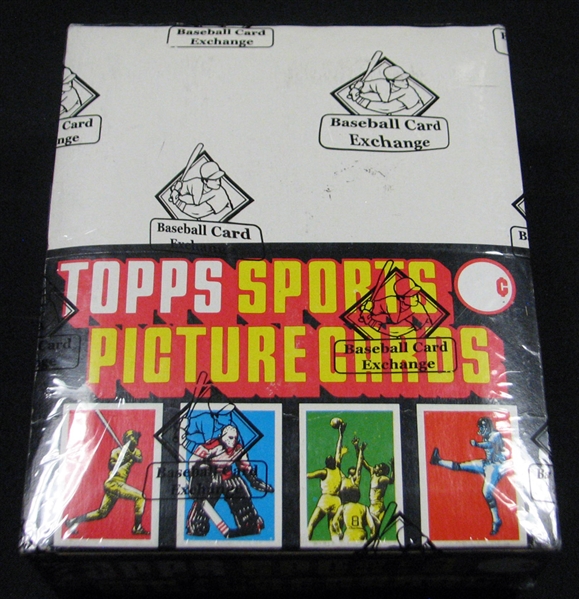 1981 Topps Football Group of (24) Rack Packs With Stickers in 1987 Display (Equivalent of Rack Box) BBCE