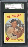 1959 Topps #270 Gil Hodges SGC 70 EX+ 5.5