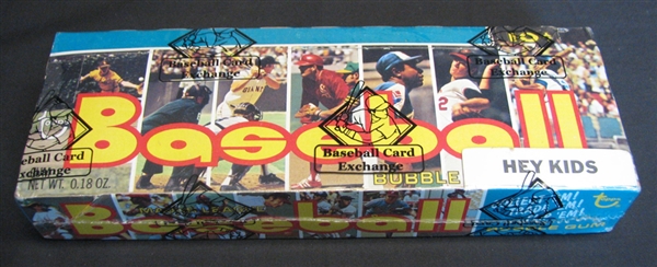 1973 Topps Baseball Series 4 Full Unopened Wax Box