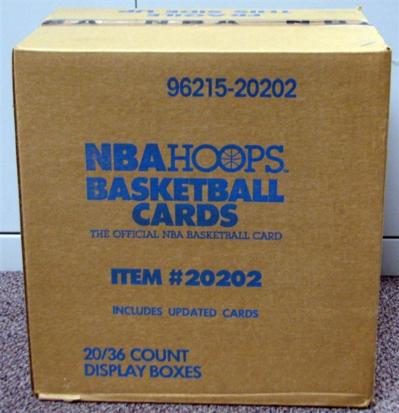 1989-90 Hoops Basketball Series 2 Factory Sealed Full Unopened Case 