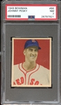 1949 Bowman #86 Johnny Pesky PSA 7 NM