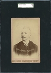 1888-89 Old Judge N173 Cap Anson Cabinet SGC 60 EX 5