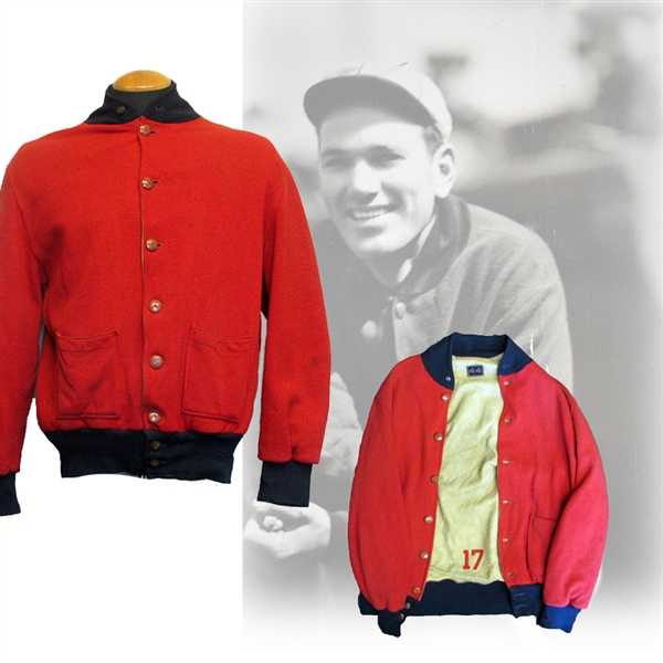 1932 Dizzy Dean Rookie Year St. Louis Cardinals Game-Used Warm Up Jacket Gifted to Jim Bottomley