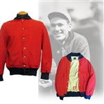 1932 Dizzy Dean Rookie Year St. Louis Cardinals Game-Used Warm Up Jacket Gifted to Jim Bottomley