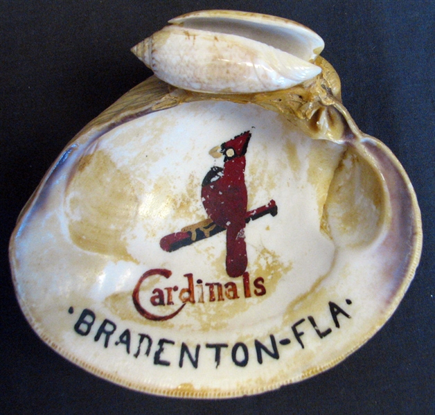 Custom Ashtray Made for Jim Bottomley by Cardinals Trainer "Doc" Weaver