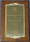 1960 BBWAA Brian P. Burnes Nostalgia Award to Sunny Jim Bottomley with Program and Letter