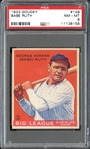 1933 Goudey #149 Babe Ruth PSA 8 NM/MT