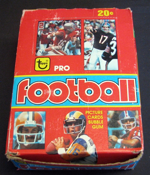 1979 Topps Football Full Unopened Wax Box
