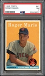 1958 Topps #47 Roger Maris PSA 7 NM
