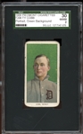1909-11 T206 Piedmont 150/25 Ty Cobb Green Background SGC 30 GOOD 2