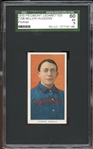 1909-11 T206 Piedmont 350/25 Miller Huggins Portrait SGC 60 EX 5