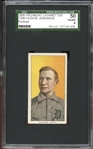 1909-11 T206 Piedmont 150/25 Hughie Jennings Portrait SGC 50 VG/EX 4