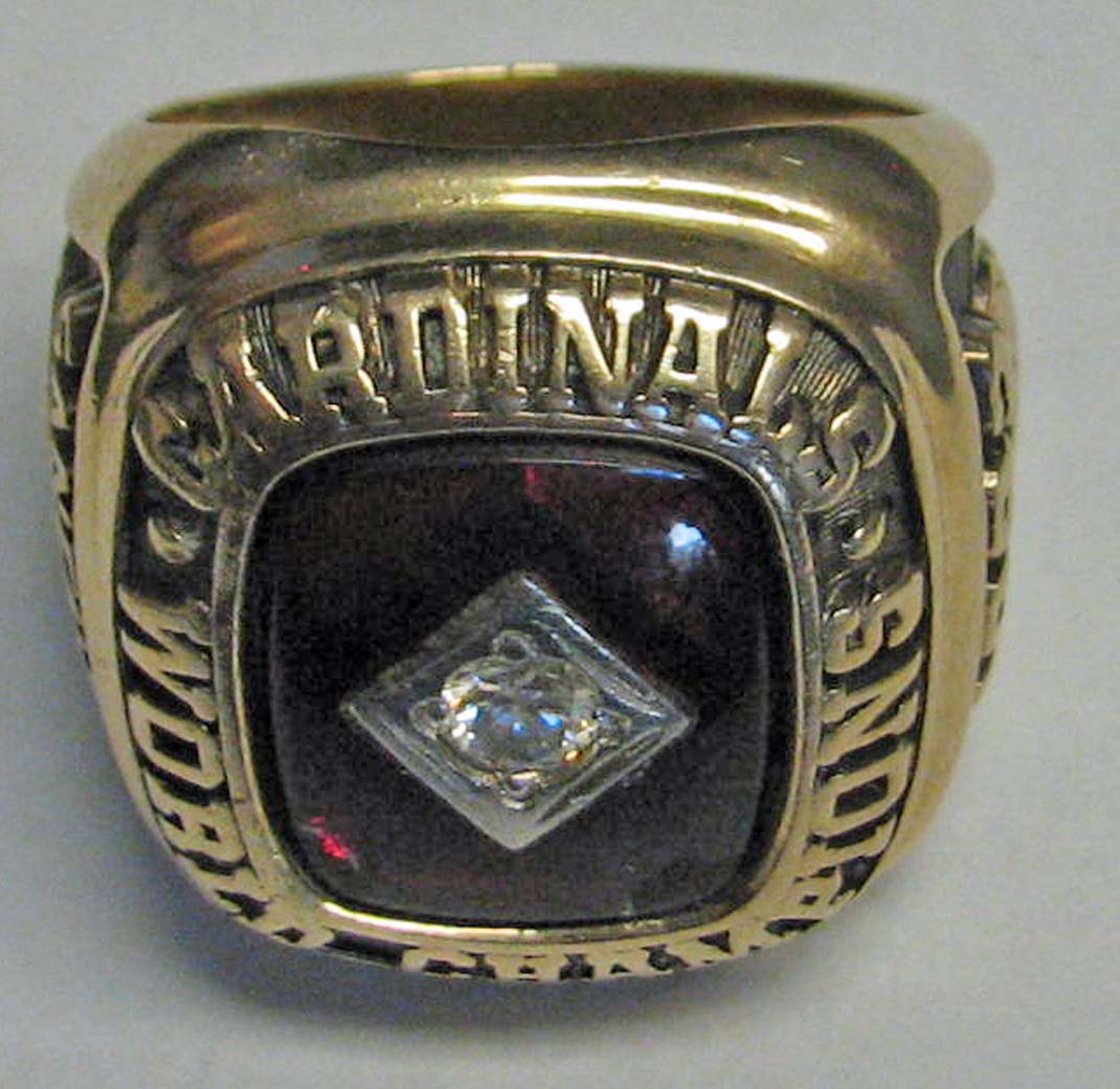 Lot Detail - 1982 St. Louis Cardinals World Series Championship Ring Belonging to Orlando Sanchez