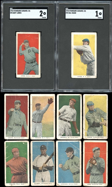 1910 E93 Standard Caramel Group of (29) Cards Including Partial Set