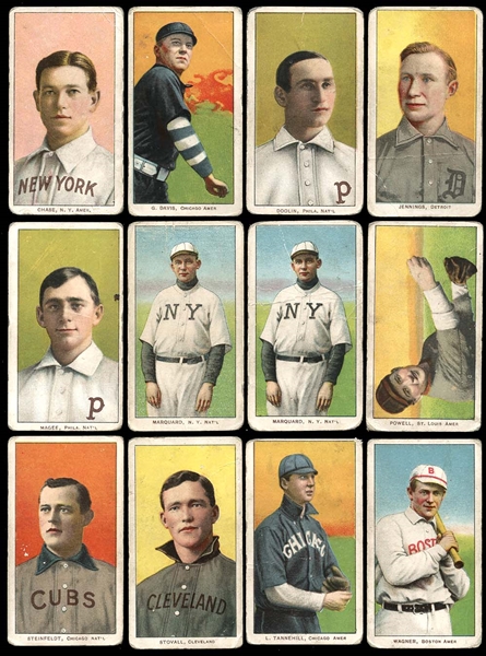 1909-11 T206 Group of (69) Cards All Polar Bear and EPDG With HOFers