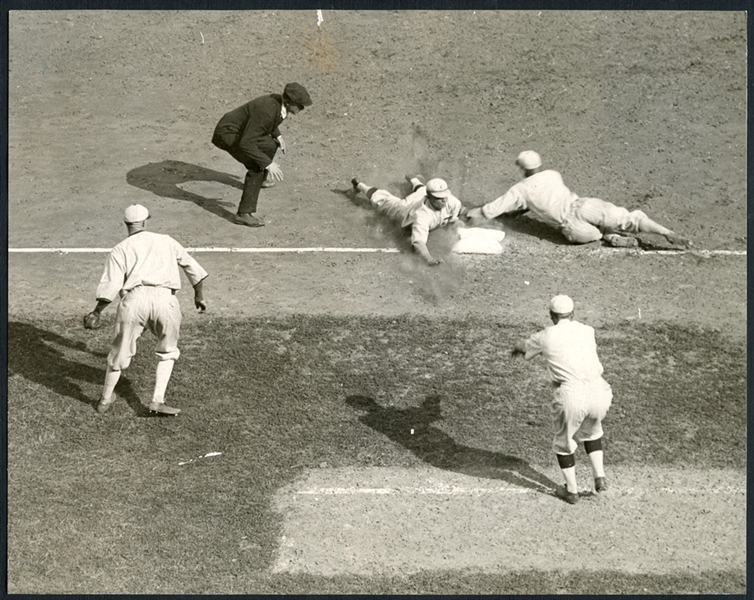 1919 World Series Game 1 Image Featuring Buck Weaver Original Type I Photograph