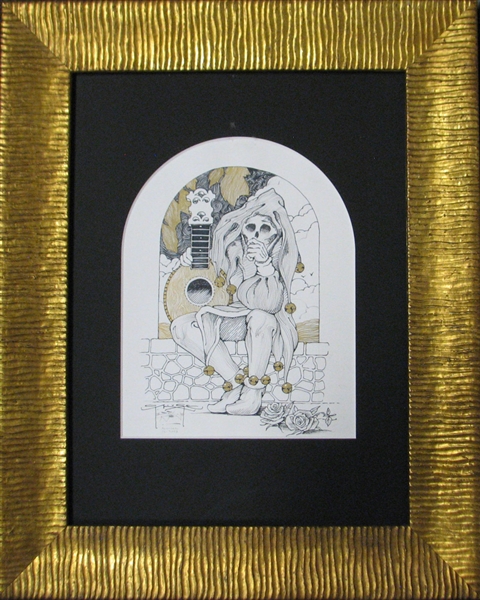 Grateful Dead "Jester" Original Artwork by Stanley Mouse