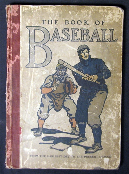 1911 The Book of Baseball with Several Autographs Including Hartnett