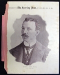 1899-1900 Sporting News Supplements M101-1 George Davis