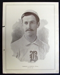 1899-1900 Sporting News Supplements M101-1 Charles Nichols