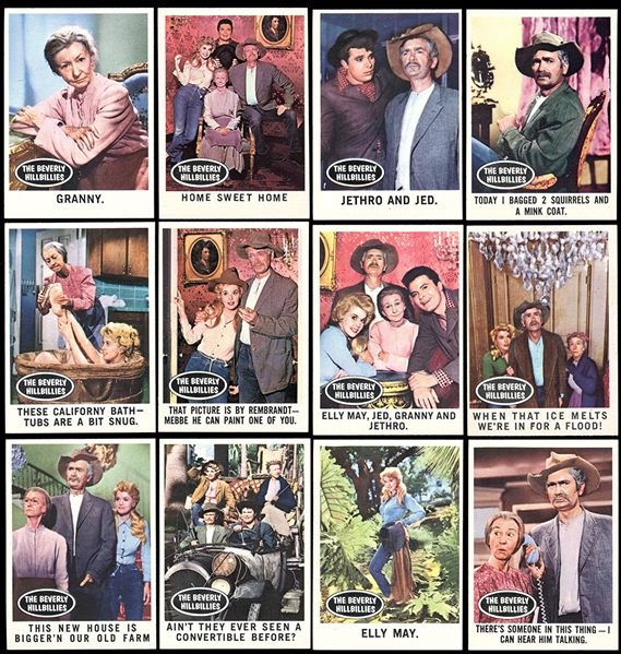1963 Topps Beverly Hillbillies Complete Set Plus (1) Extra