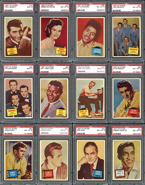 1957 Topps Hit Stars Complete Set #3 on PSA Set Registry