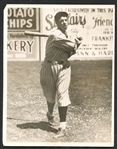 1933 Joe DiMaggio PSA/DNA Type I Original Photograph Used for 1935 Pebble Creek Clothiers Card