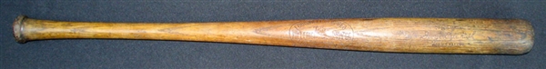 1921-31 Babe Ruth Louisville Slugger Professional Model Game-Used Bat MEARS A6 