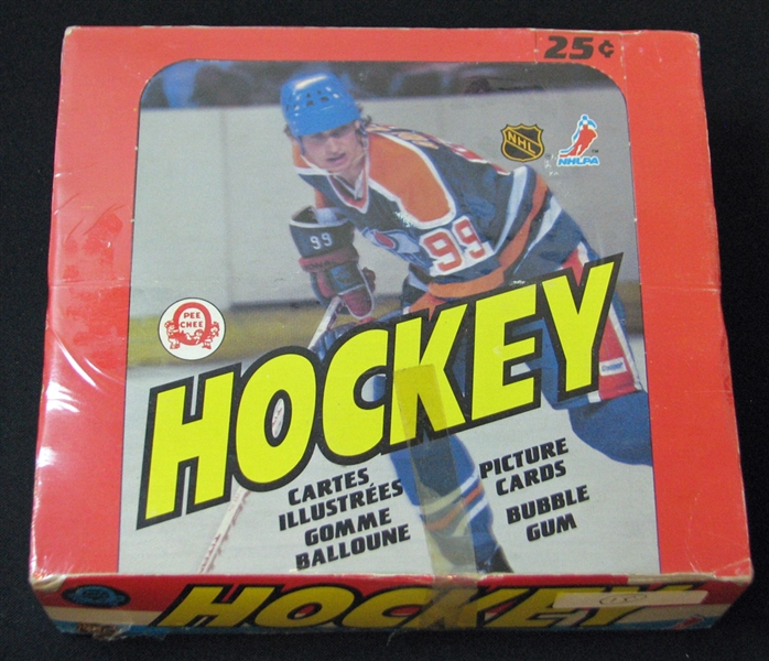 1982-83 O-Pee-Chee Hockey Unopened Wax Box