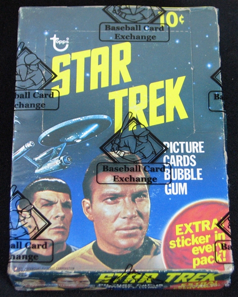 1976 Topps Star Trek Unopened Wax Box BBCE