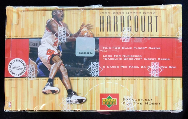 1999-2000 Upper Deck Hardcourt Unopened Wax Box