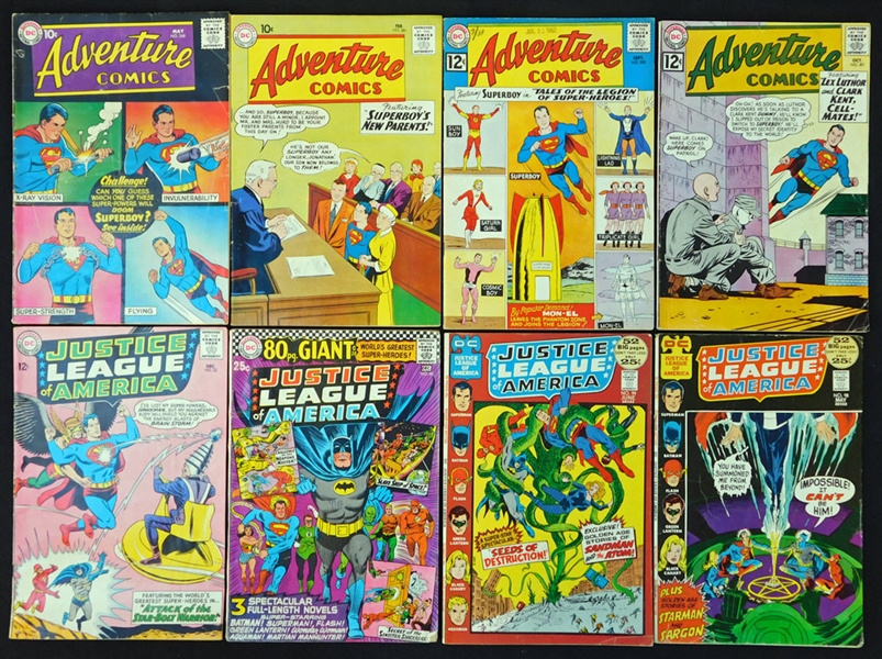 1958-1990 Adventure Comics/Justice League Comic Book Group of (98)