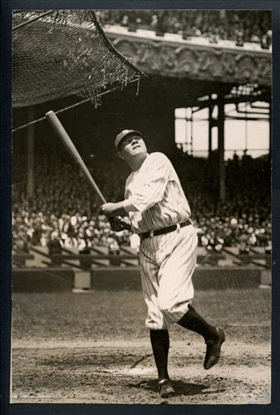 1922 Babe Ruth Type I Original Photograph-His First Appearance After Suspension PSA/DNA