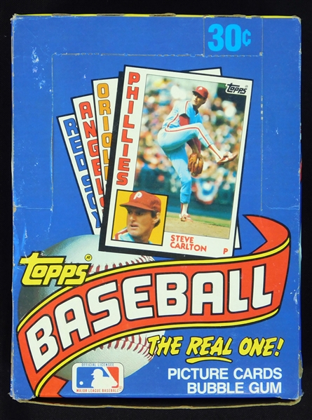 1984 Topps Baseball Full Unopened Wax Box 