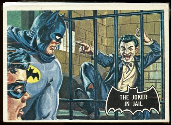 1966 Topps Batman Black Bat Unopened Cello Pack