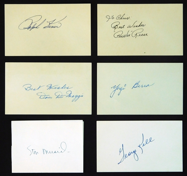 1950s Autograph Book with (51) Signatures Featuring Paige, Koufax, Etc. JSA